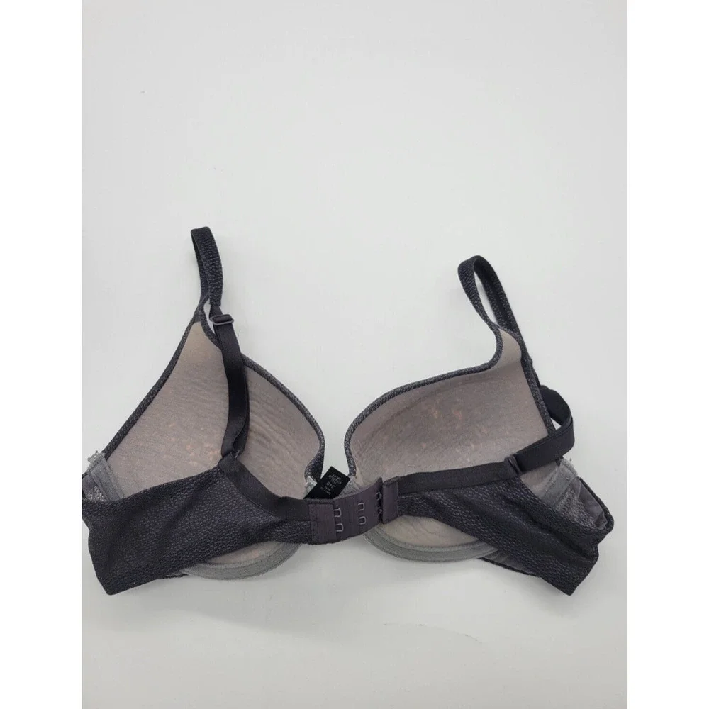 Victoria's Secret Body Gray Full Figure‎ Uplift Underwire Bra SZ 34B